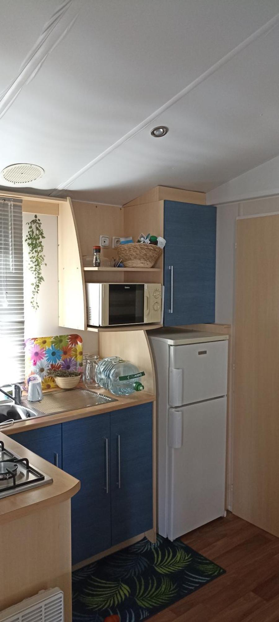 Mobilhome L'Oasis Camping Le Clos Cottet アングル エクステリア 写真